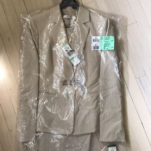 Still in the bag with tags on Le Suit pin stripe